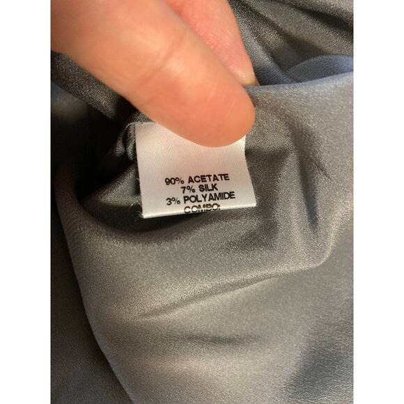 Prabal Gurung Dress Silk Lavender Fit Flare Sleeveless Knee Made in USA 6 Small - Picture 9 of 12